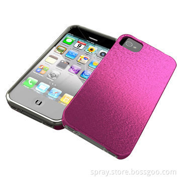 Brushed Aluminum Case for iPhone, Bright and Colorful, Shines with Metallic Luster
